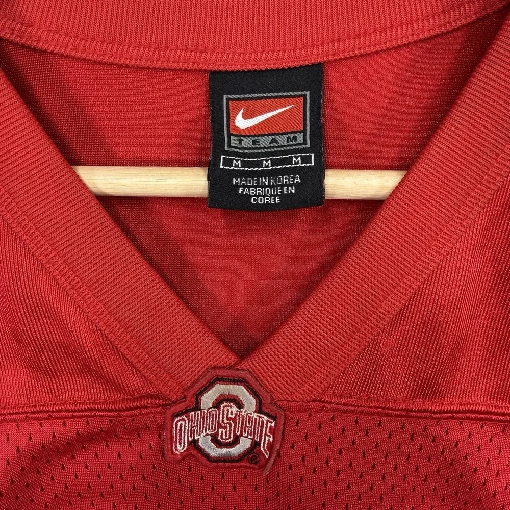 VTG Nike Ohio State Buckeyes Mesh Jersey #30 Authentic Korea-Made Swoosh Size M